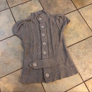 Red Camel button down sweater size small.